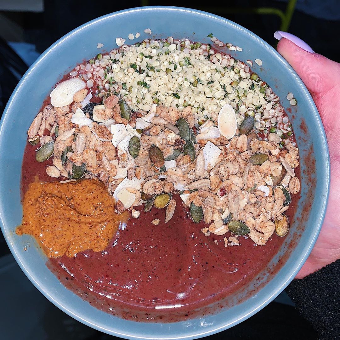Post Workout Vegan Smoothie Bowl