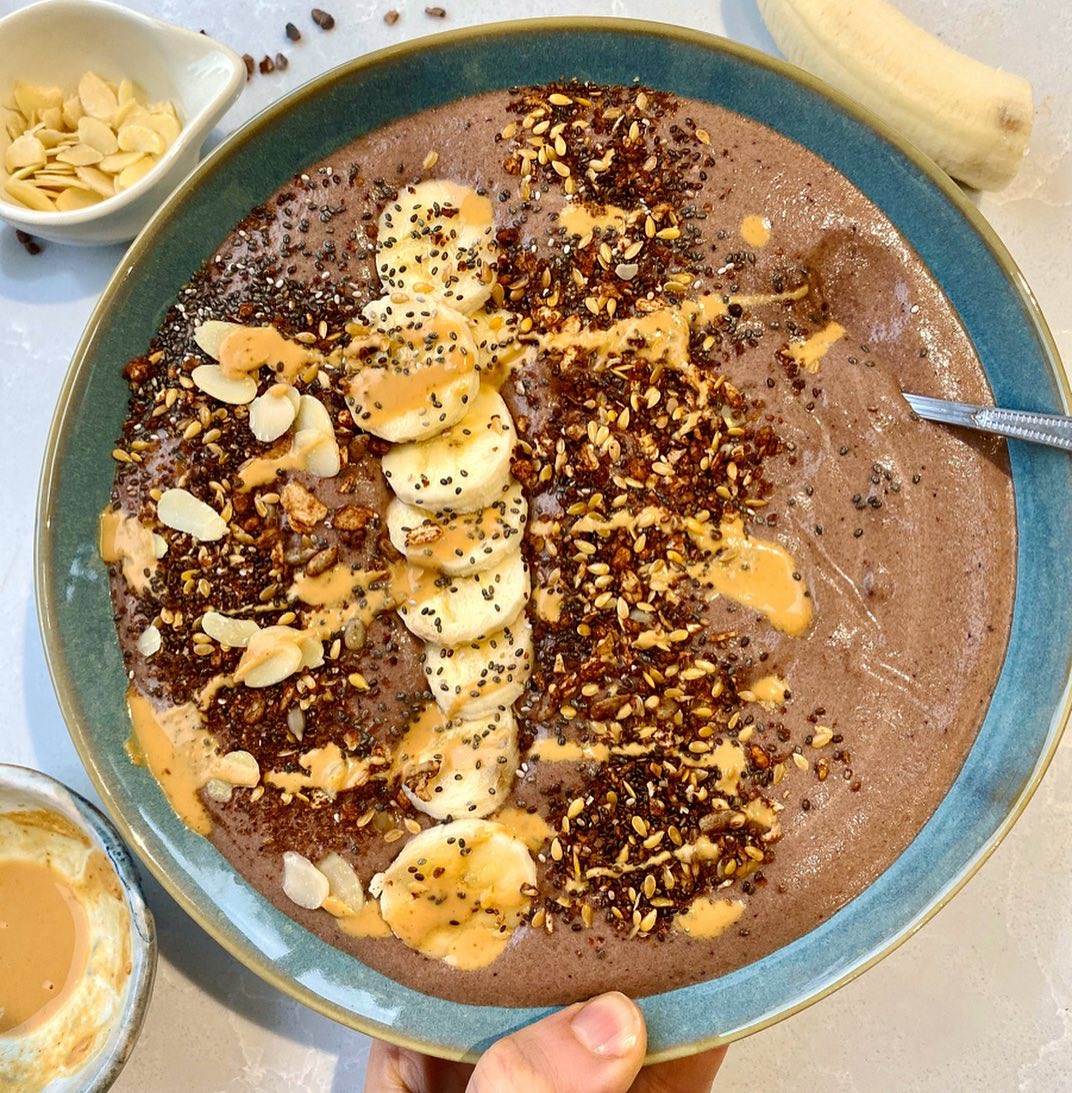 Chocolate and Peanut Butter Smoothie