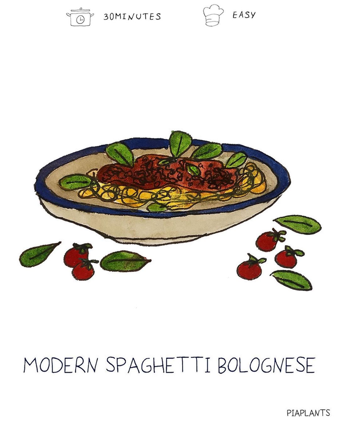 Vegan Spaghetti Bolognese with Tofu and Tomatoes