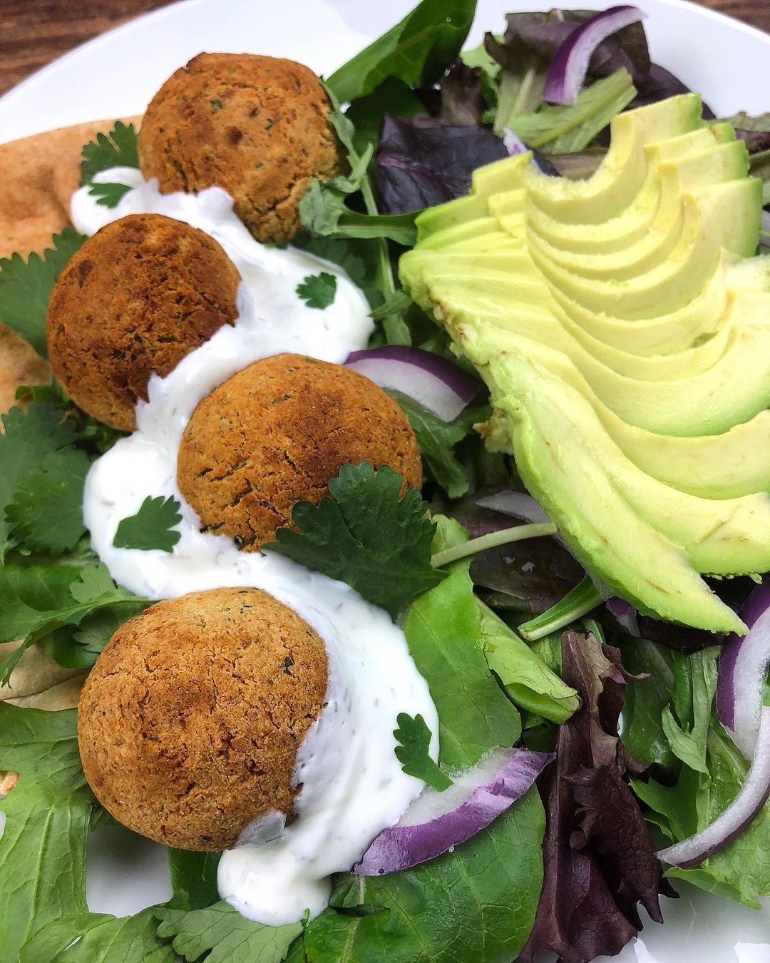 Crispy Vegan Falafel Balls