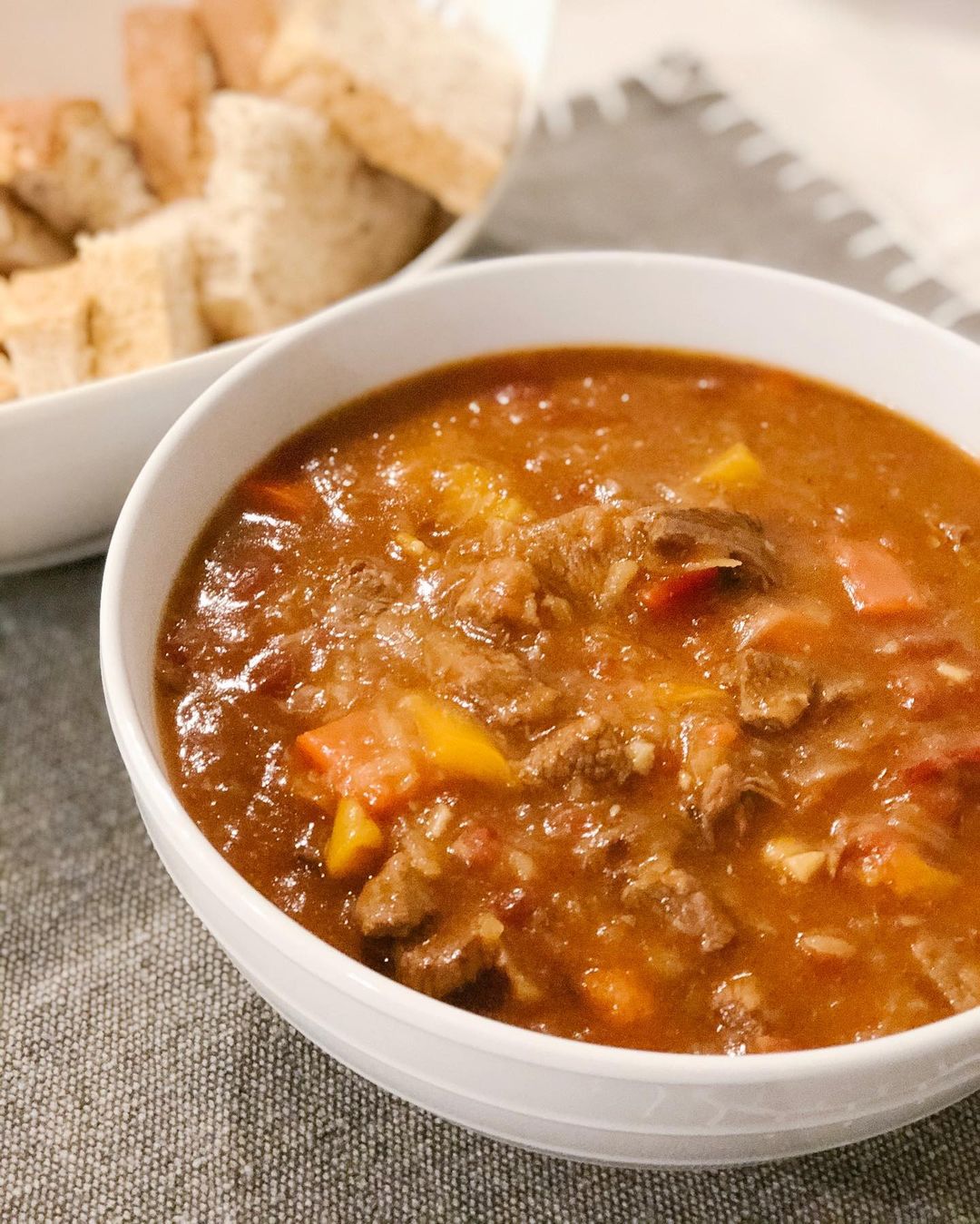 Hearty Beef Goulash Stew with Spices