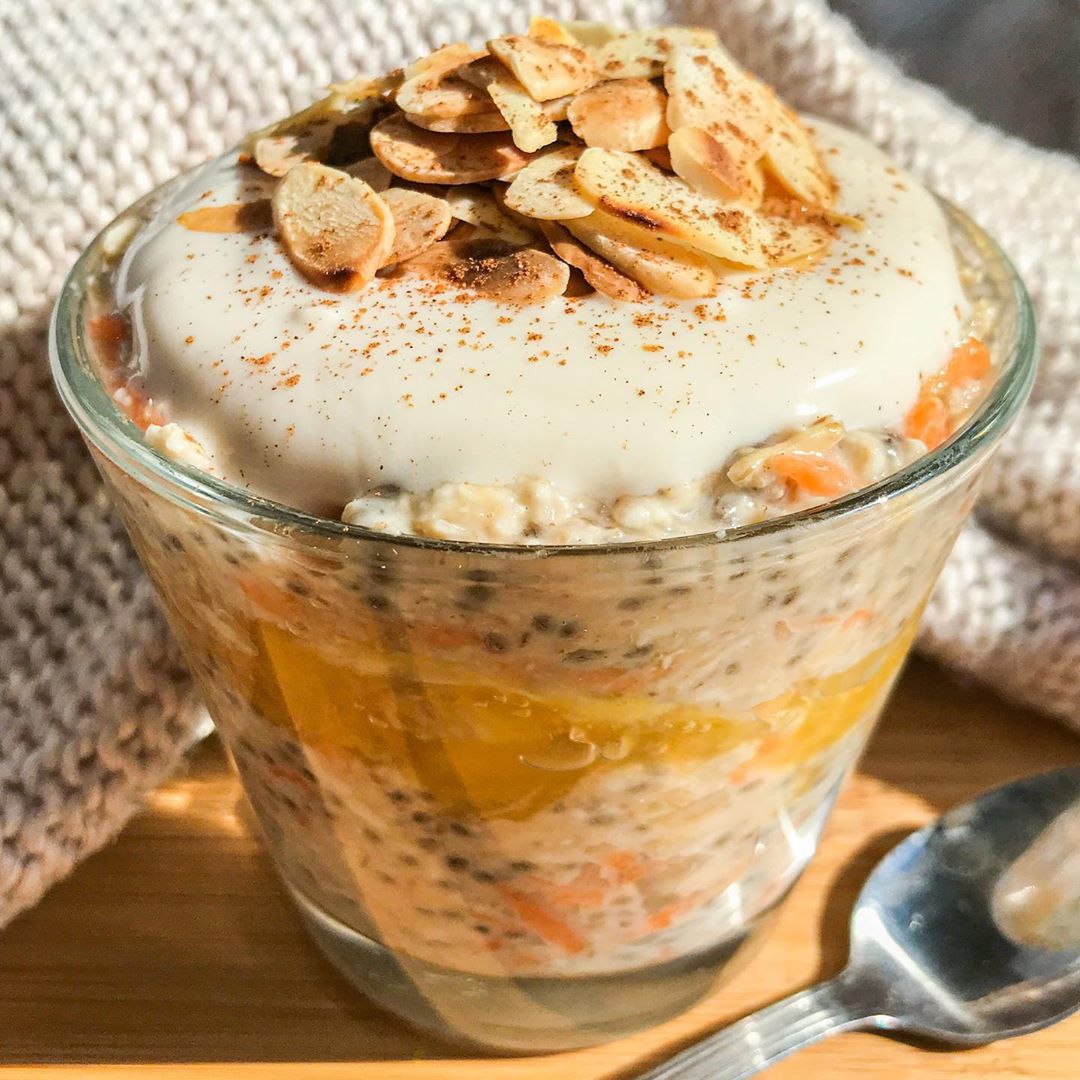 Carrot Cake Overnight Oats