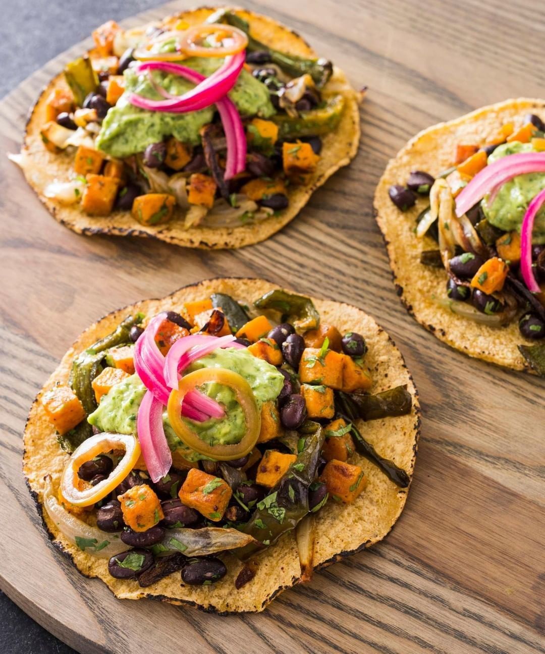 Sweet Potato and Poblano Chile Veggie Tacos