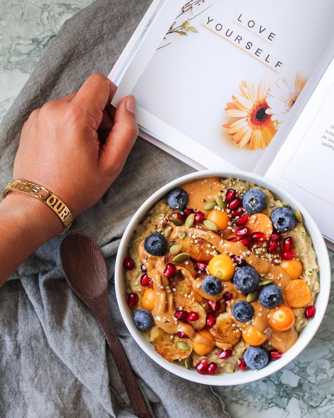 Zucchini Oats Breakfast with Chia Seeds