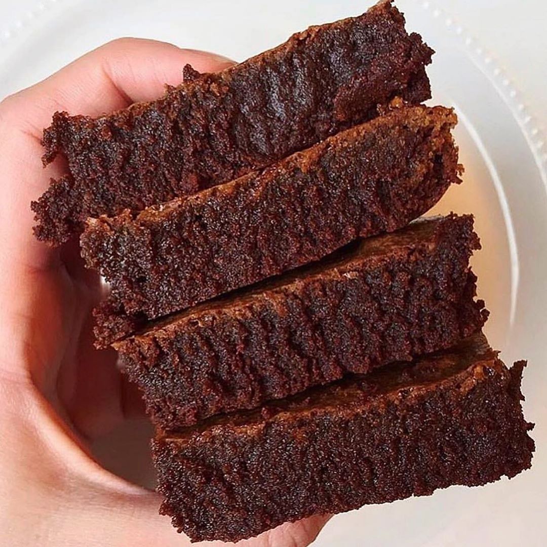 Tahini Brownies with Coconut Flour and Cacao