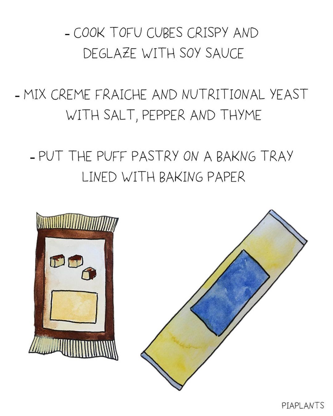 herby thyme potato tart