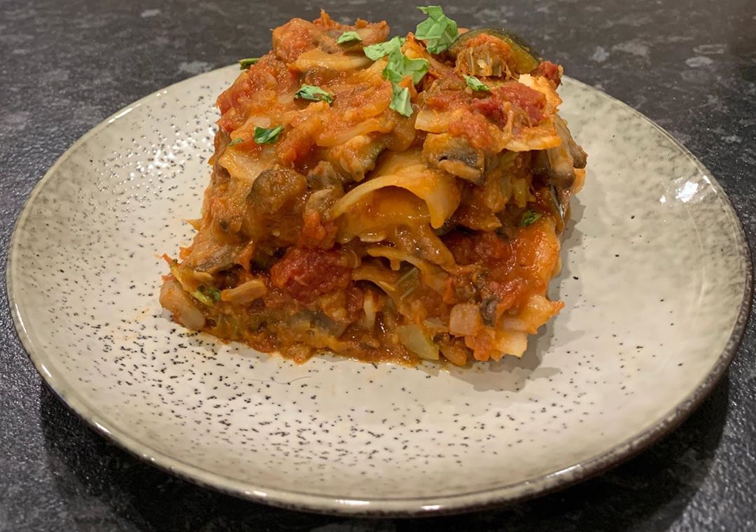 Tonight's Vegan Lasagna Dinner