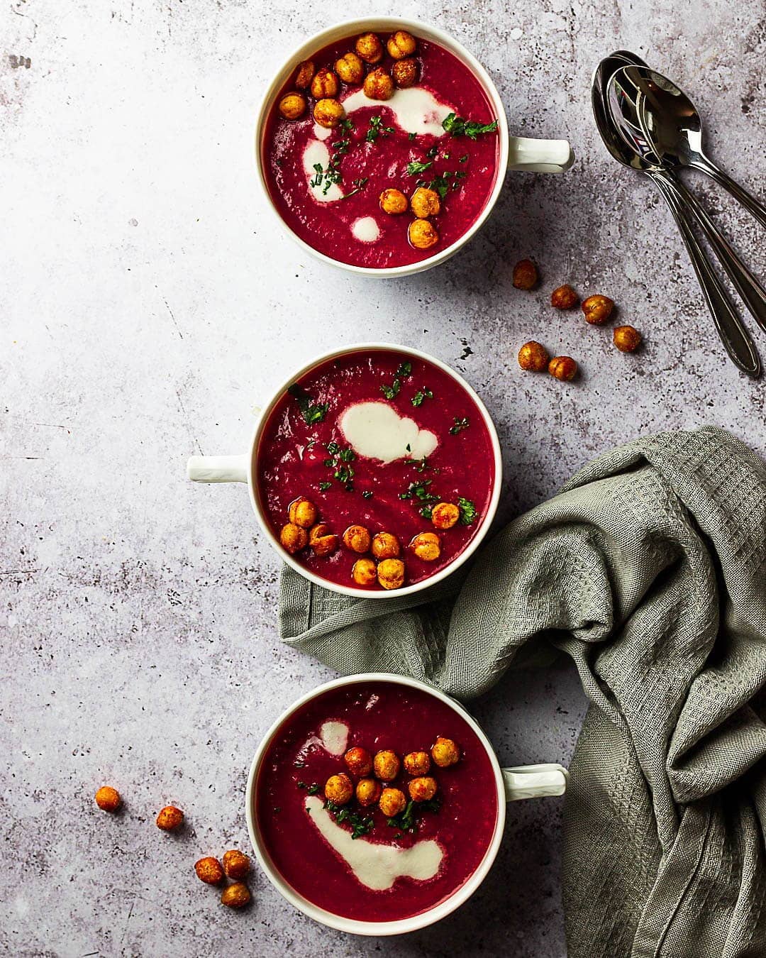 Ginger Cardamom Beetroot Soup