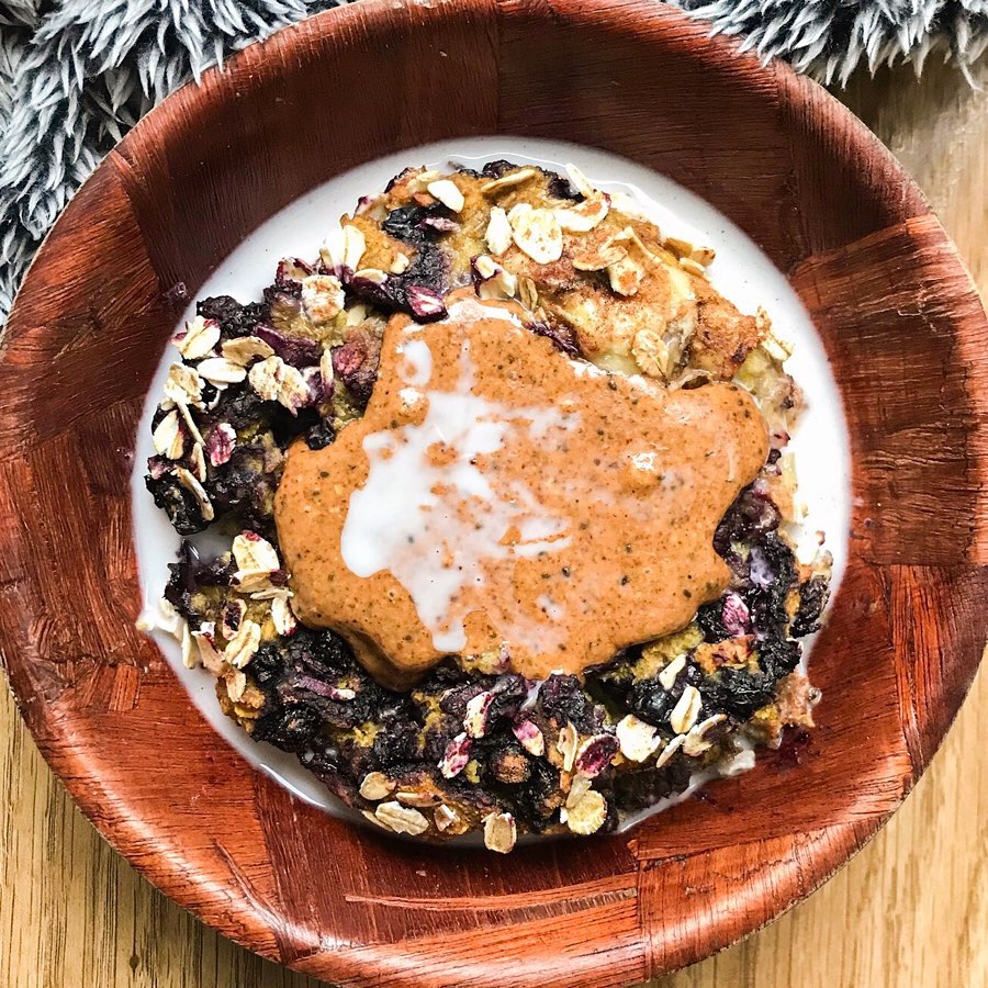 Blueberry Muffin Baked Oats