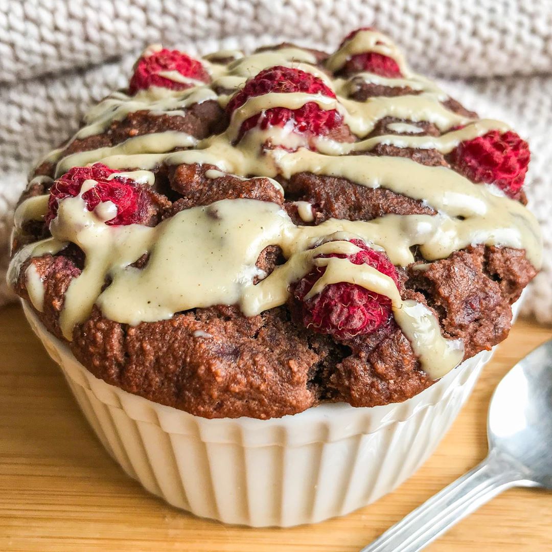 Gluten-Free Chocolate Raspberry Breakfast Cake