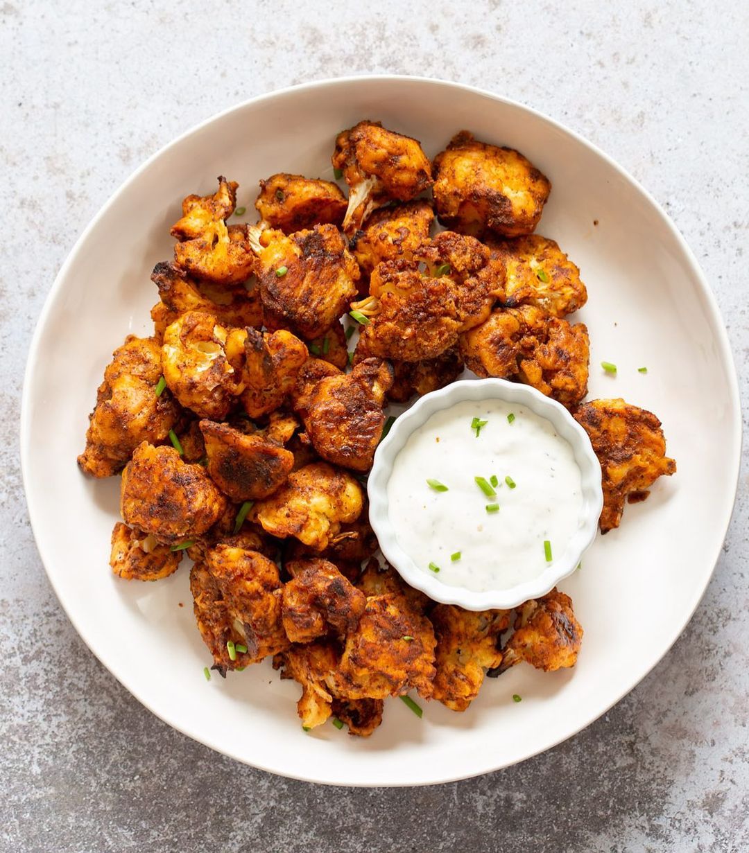 Vegan Cauliflower Wings with Spicy Batter
