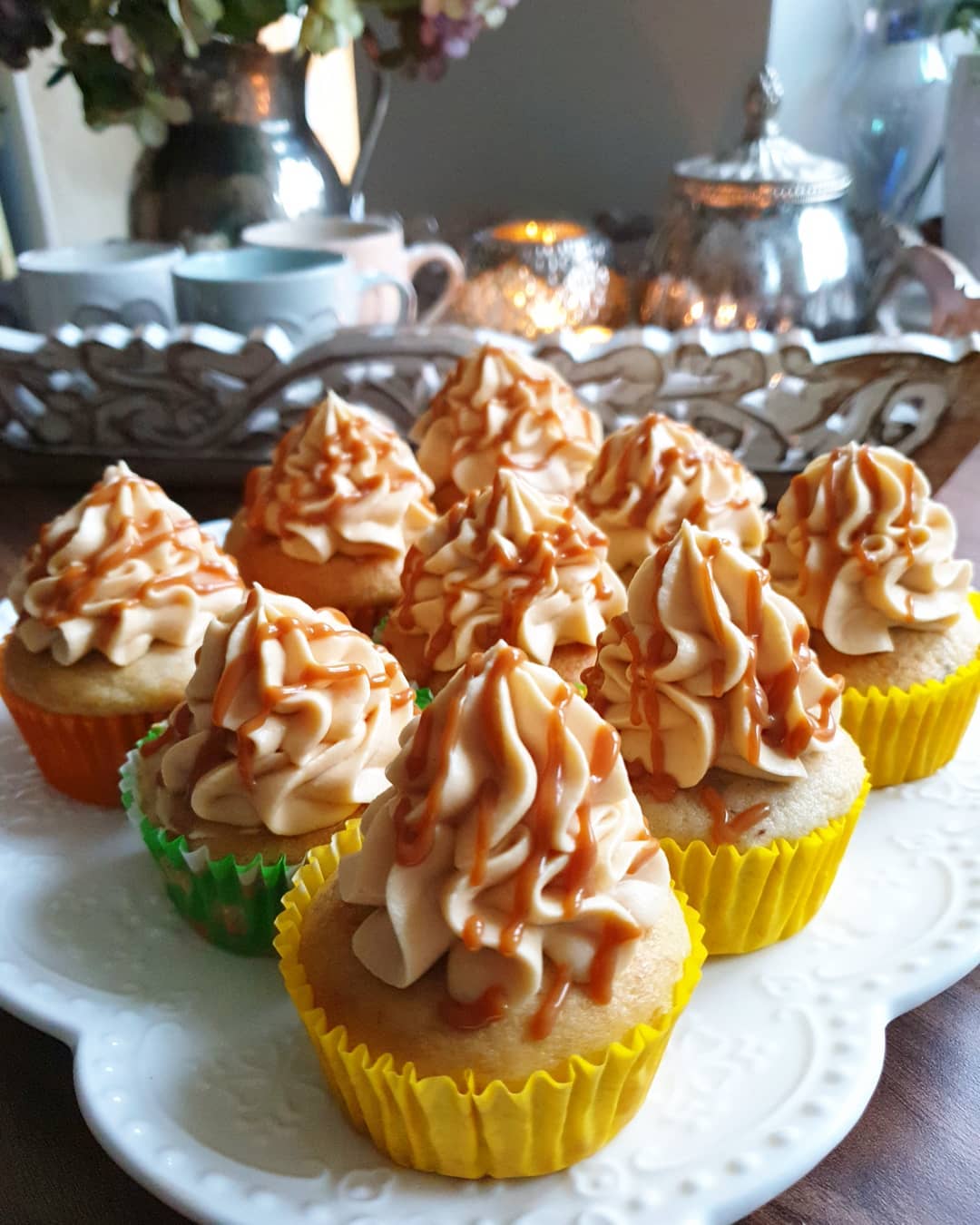 Banoffee Cupcakes with Caramel Filling
