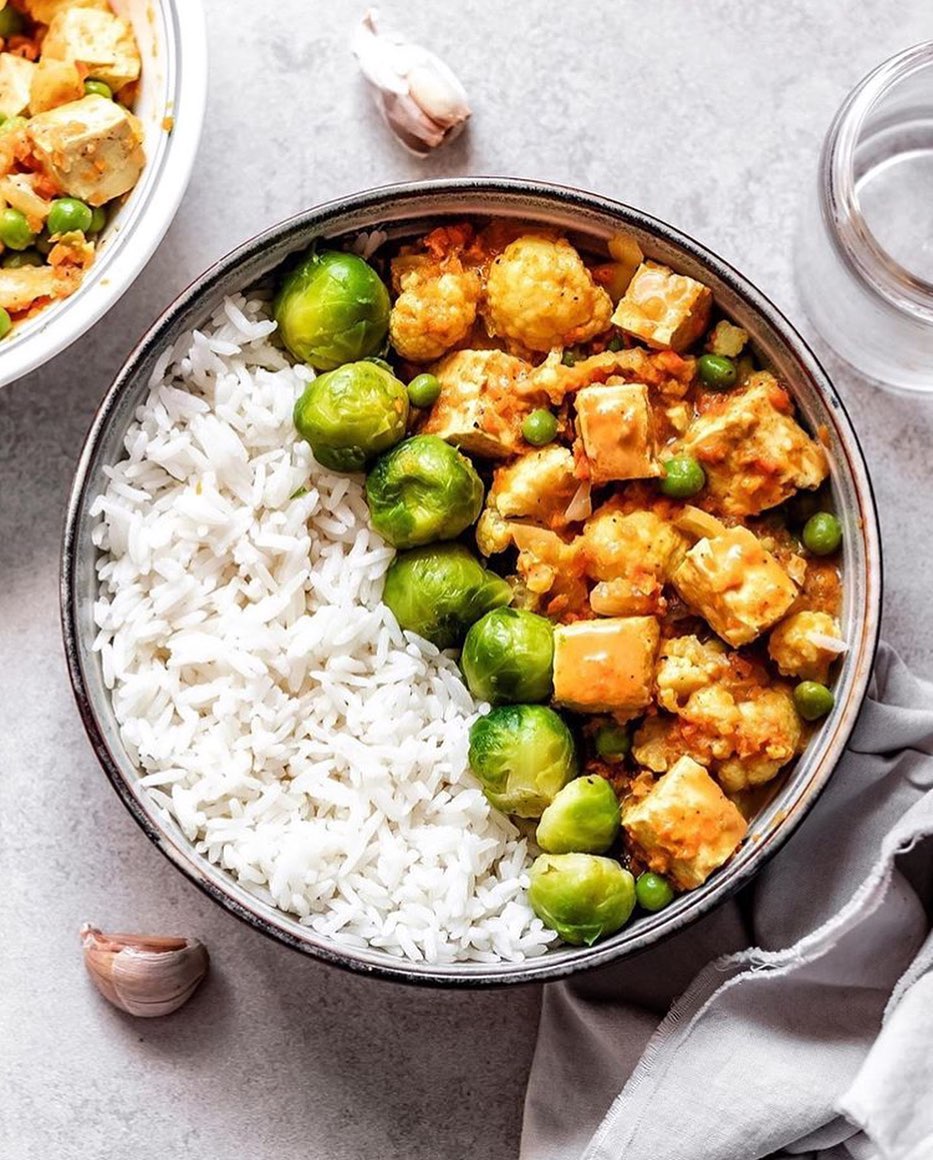 Cauliflower and Tofu Korma