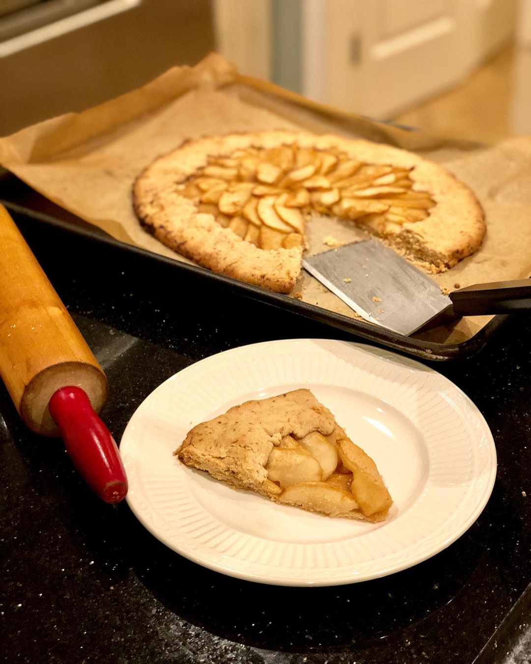 Easy Vegan Apple Galette