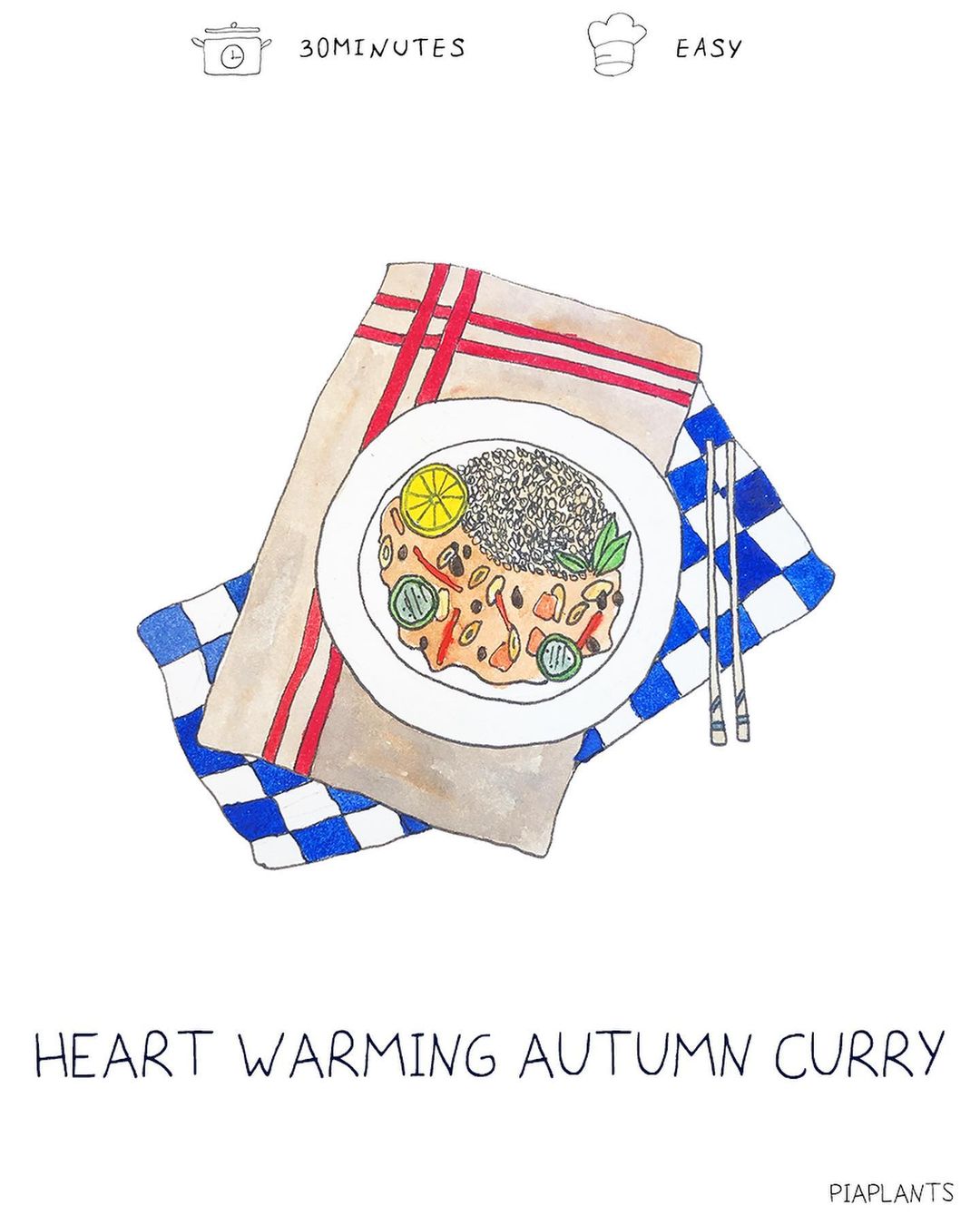 Hearty Vegetable Curry with Coconut and Spices