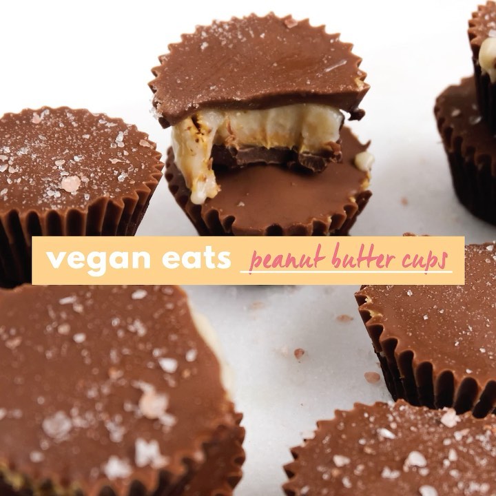 4 Ingredient Peanut Butter Nicecream Cups