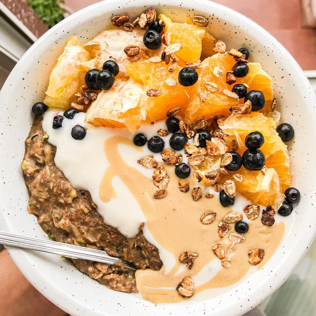 Chocolate Orange Zucchini Oatmeal