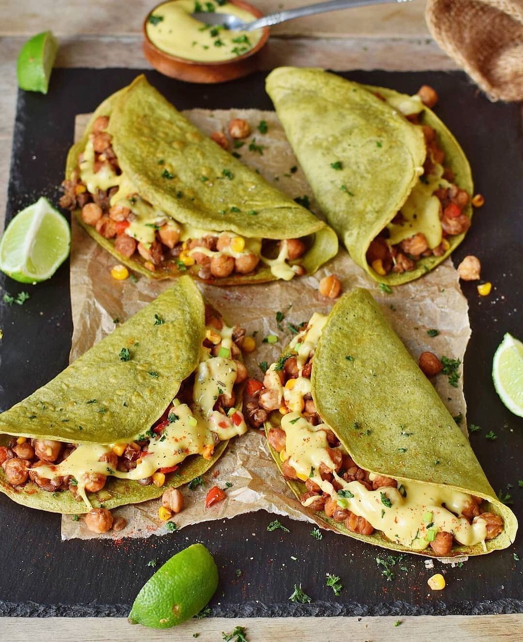 Healthy Spinach Tortillas