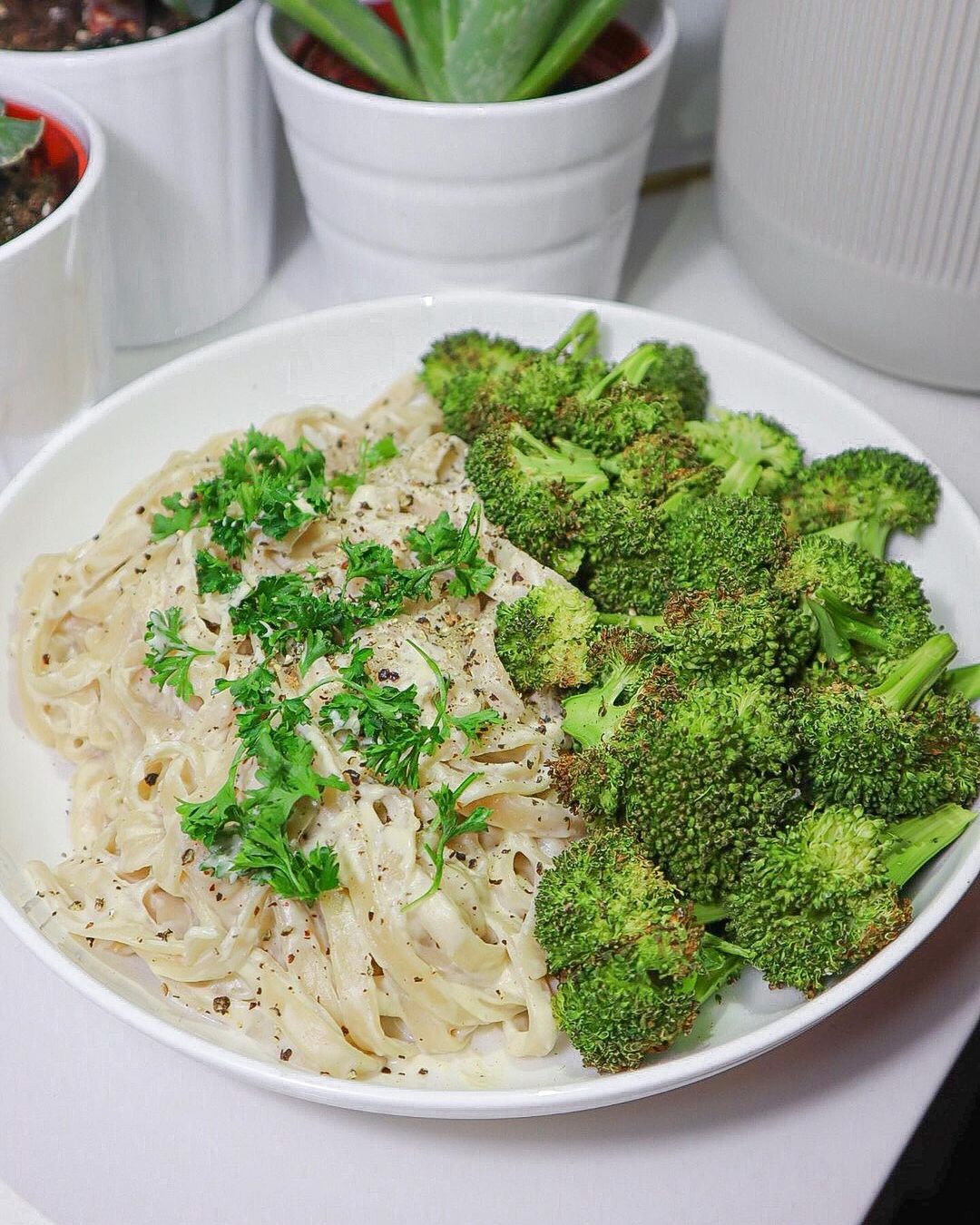 Vegan Fettuccine Alfredo
