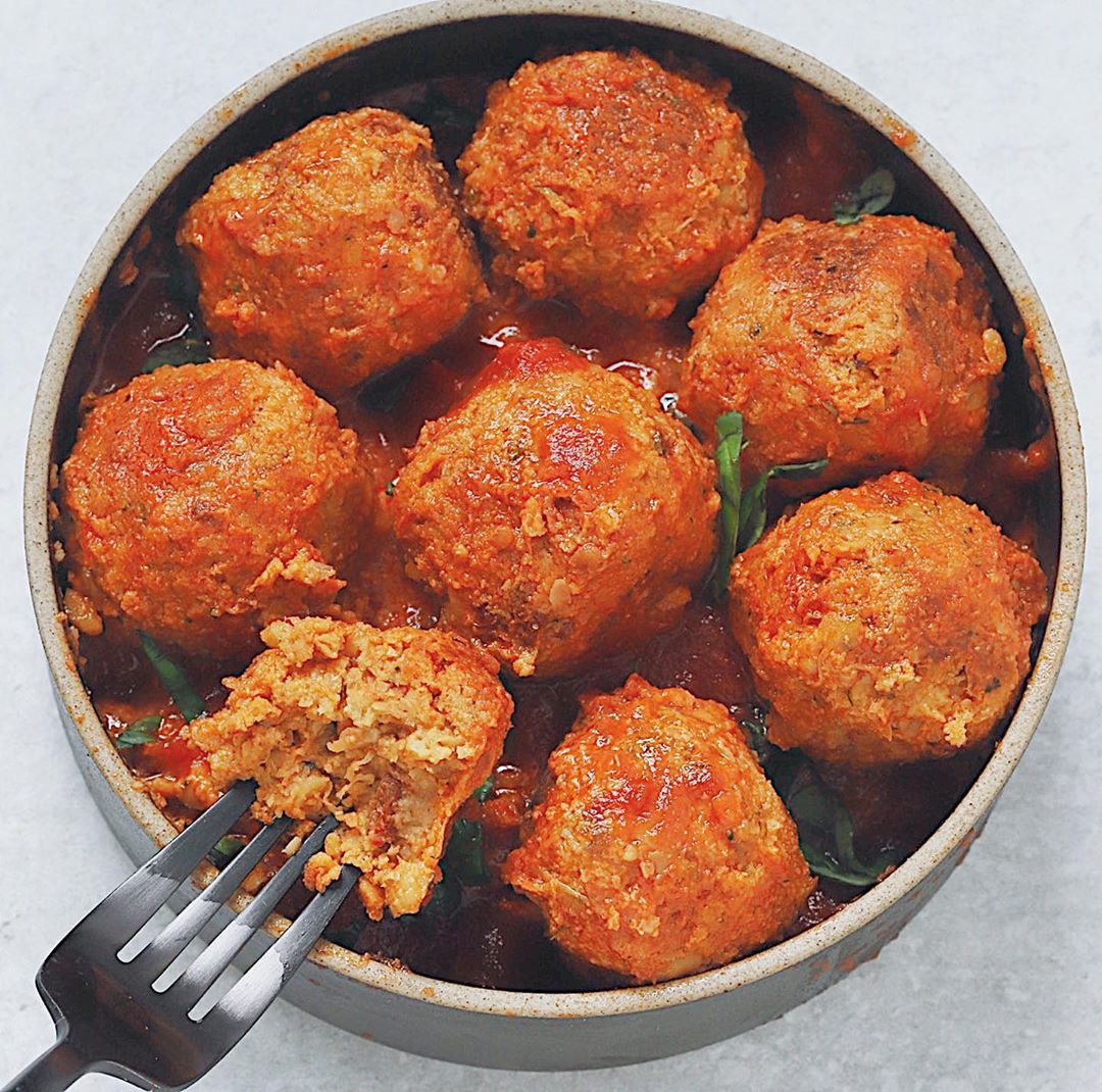 Vegan Ricotta Meatballs