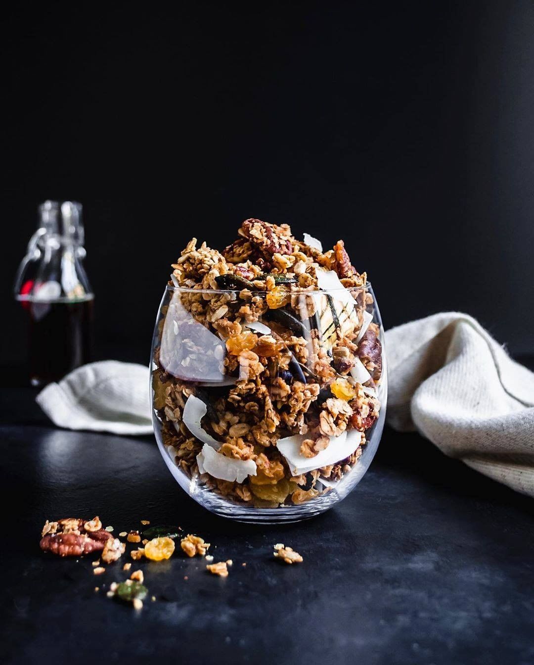 Crunchy Autumnal Maple Granola