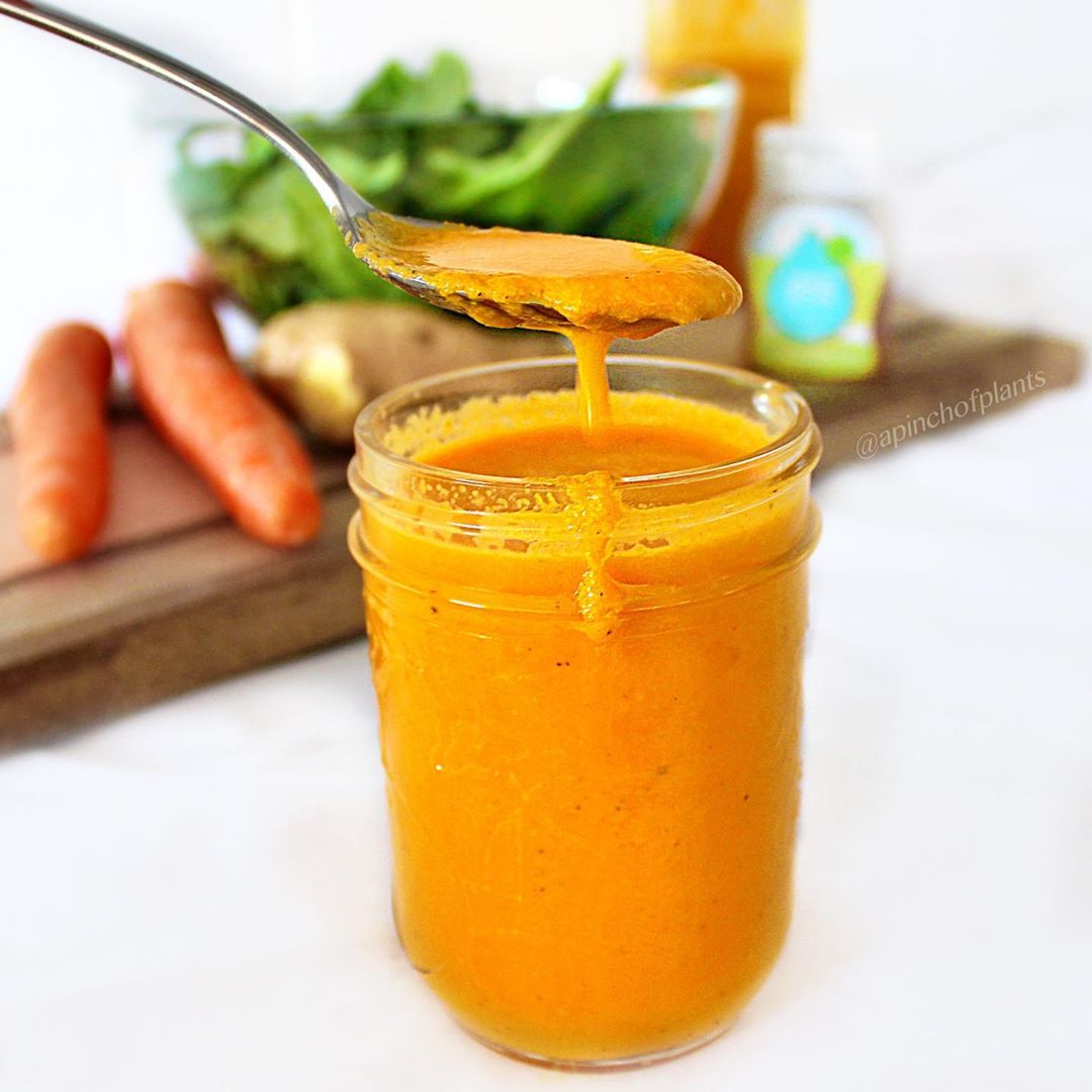 Carrot Ginger Salad Dressing