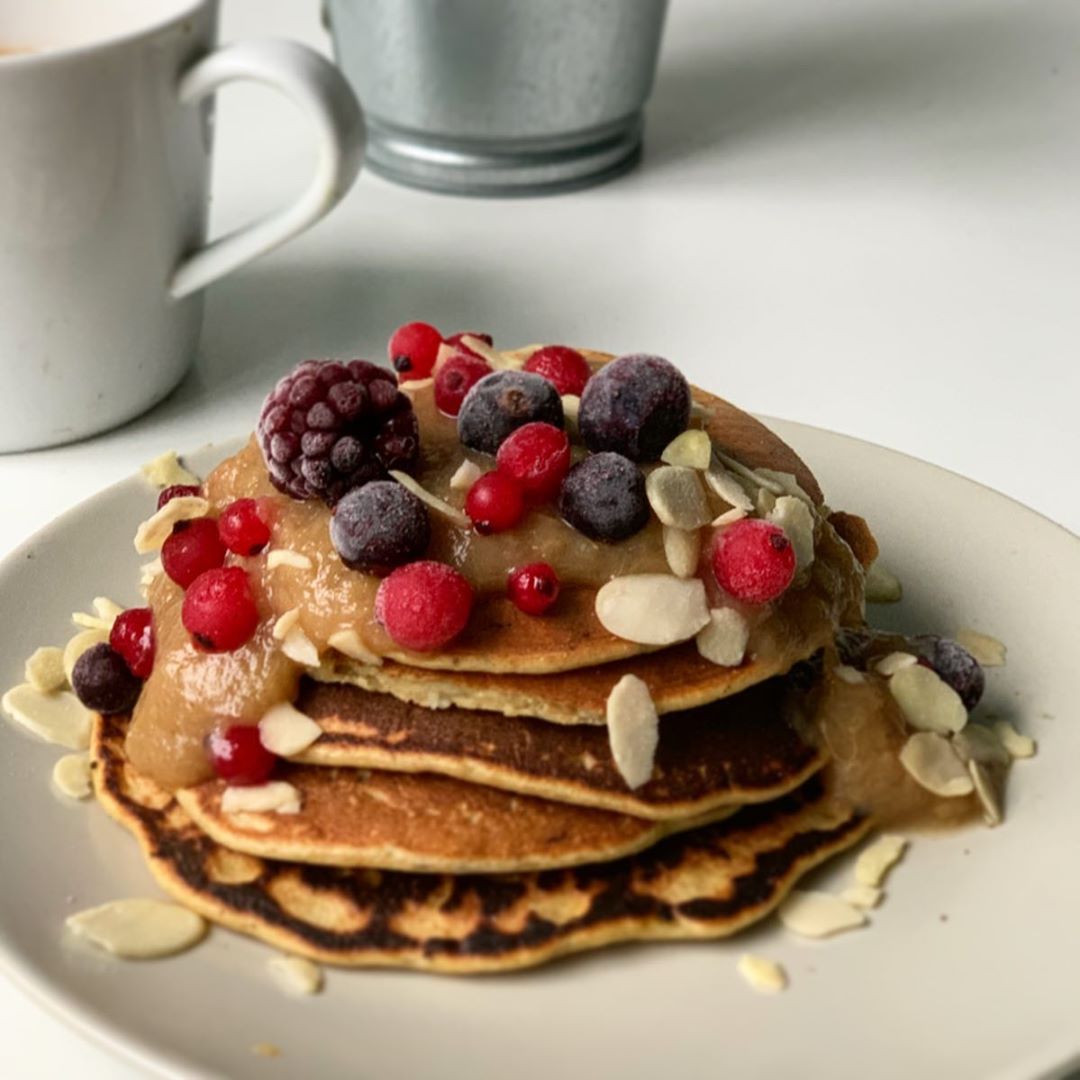 Soy and Chickpea Flour Pancakes