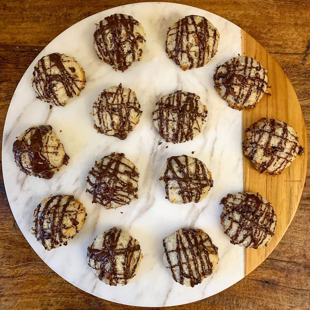 Gluten-Free Vegan Lemon Pecan Macaroons