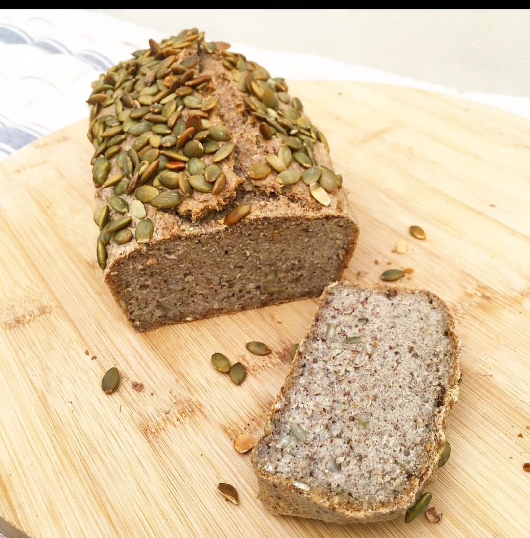 Gluten-Free Pumpkinseed Buckwheat and Chia Bread