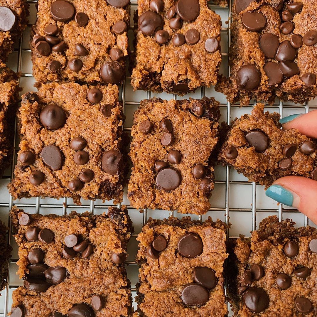 Grain-Free Vegan Blondies