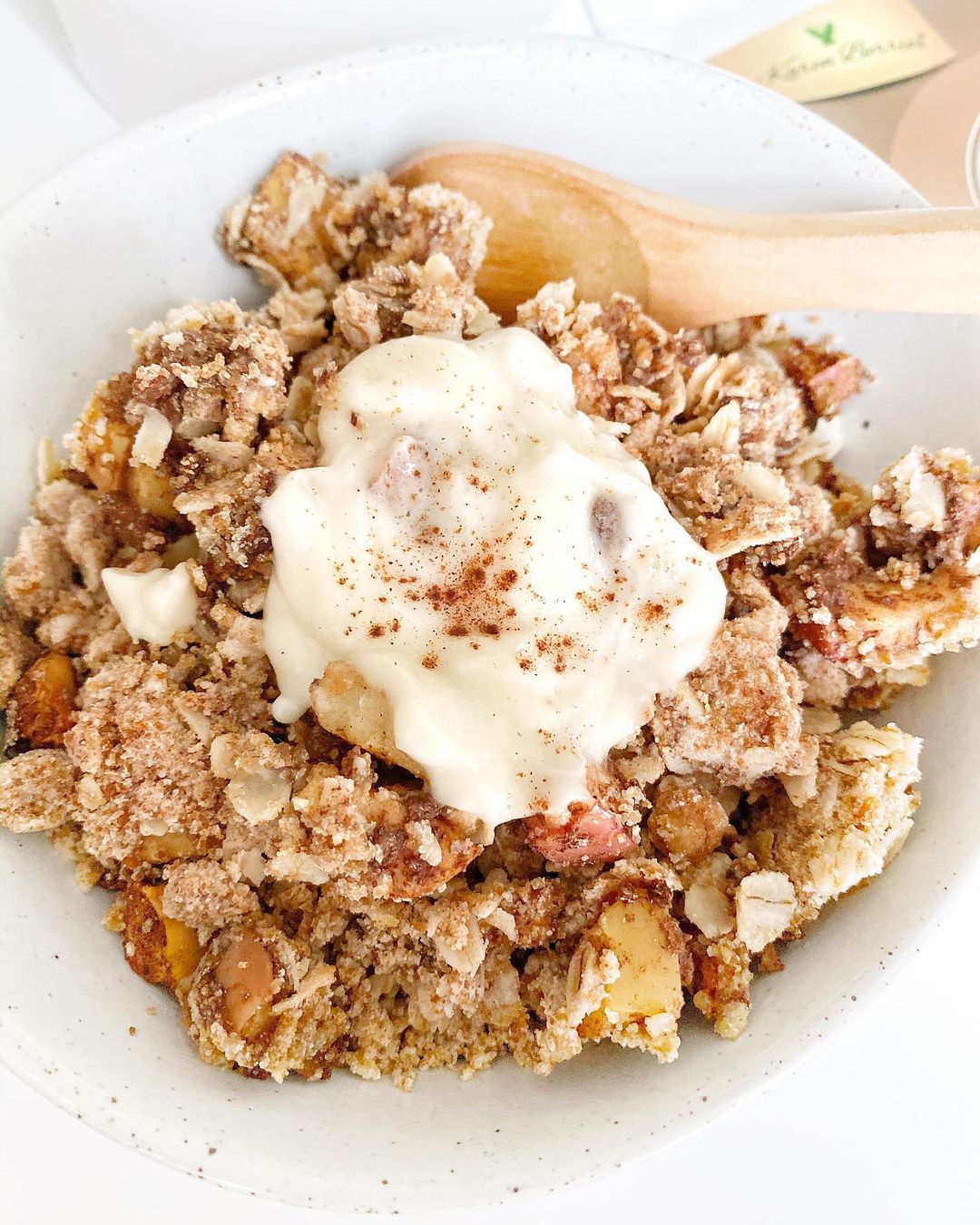 Apple Crisp with Superfoods