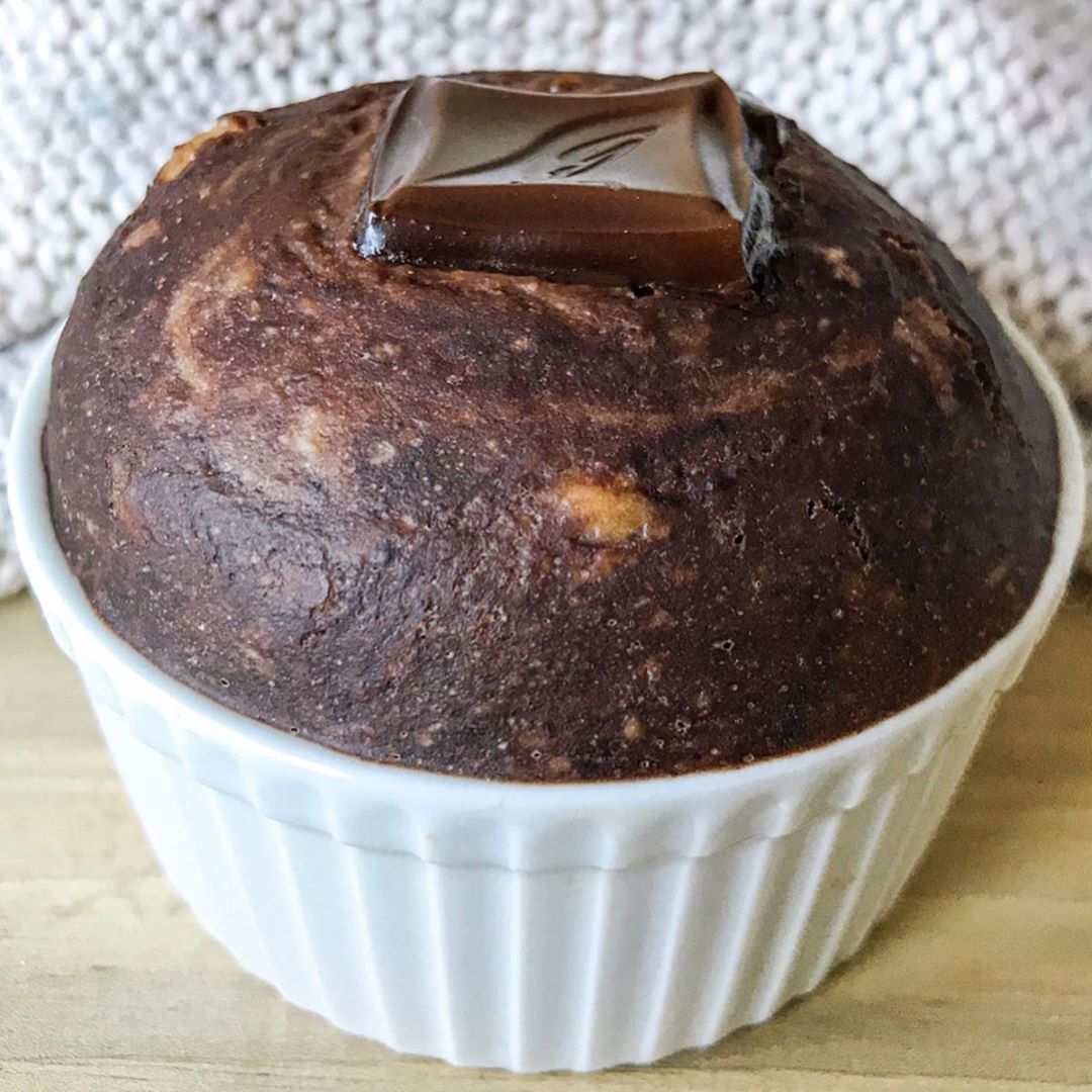 Chocolate Lava Baked Oats