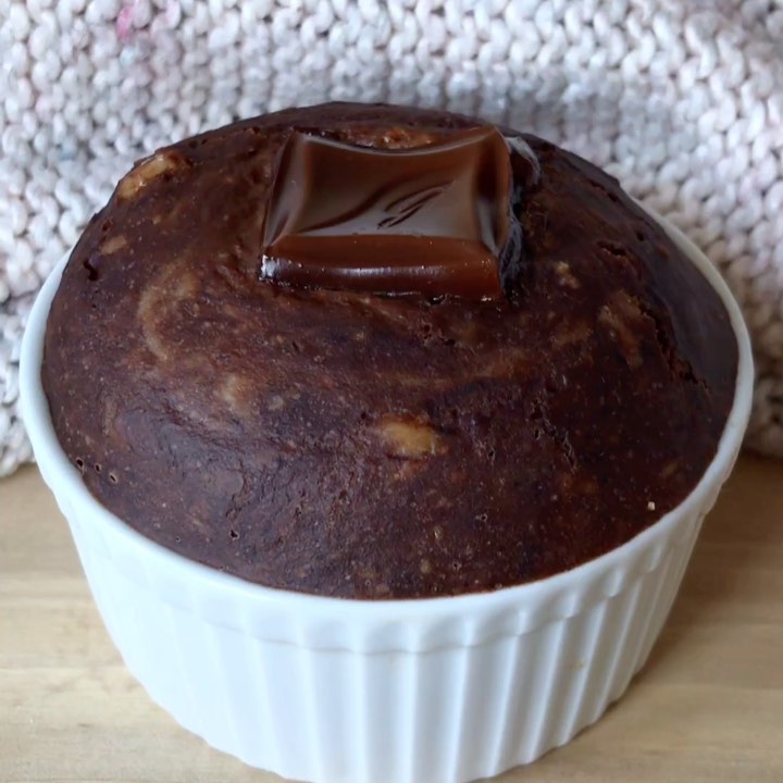 Chocolate Lava Baked Oats