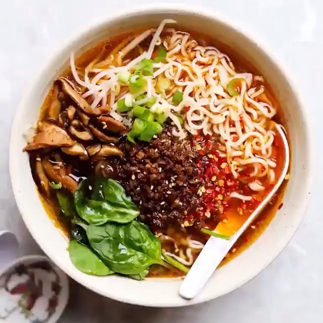 Vegan Miso Mushroom Ramen