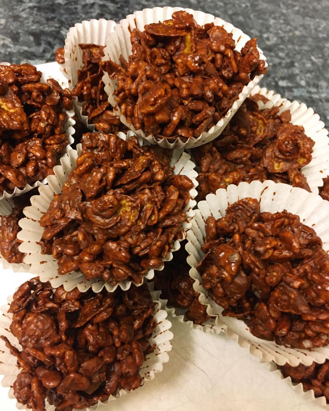 Easy Vegan Dark Chocolate Cereal Treats