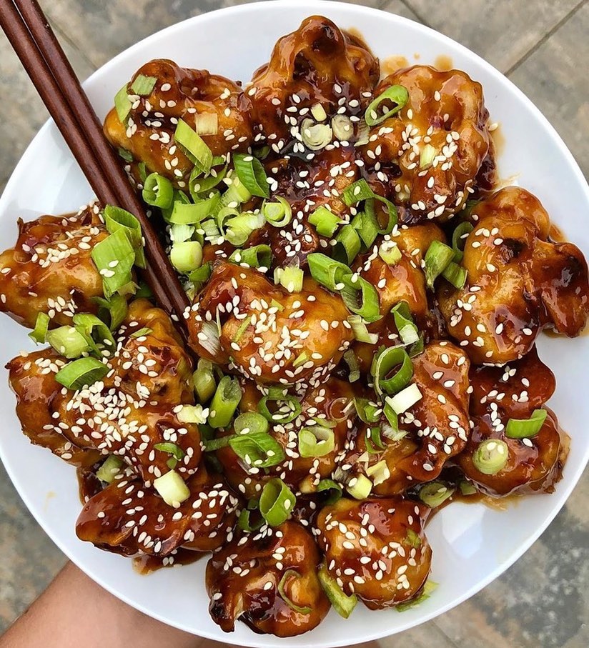Vegan Sweet and Sour Cauliflower