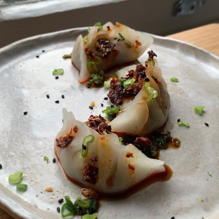 Gluten-Free Crystal Dumplings with Vegetable Filling