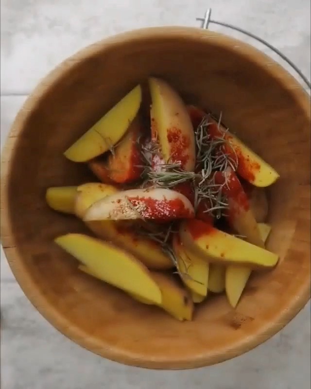 Potato ?Wedges and Guacamole
