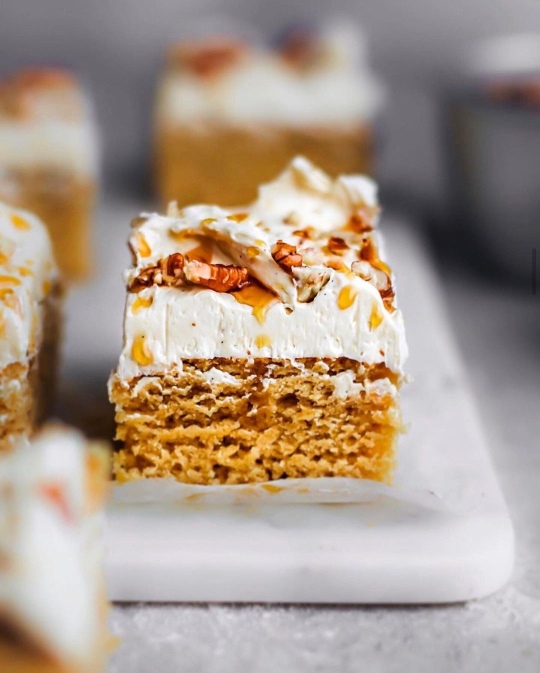 Maple Gingerbread Sheet Cake