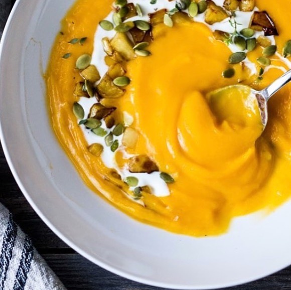 Nourishing Pumpkin Ginger Coconut Soup