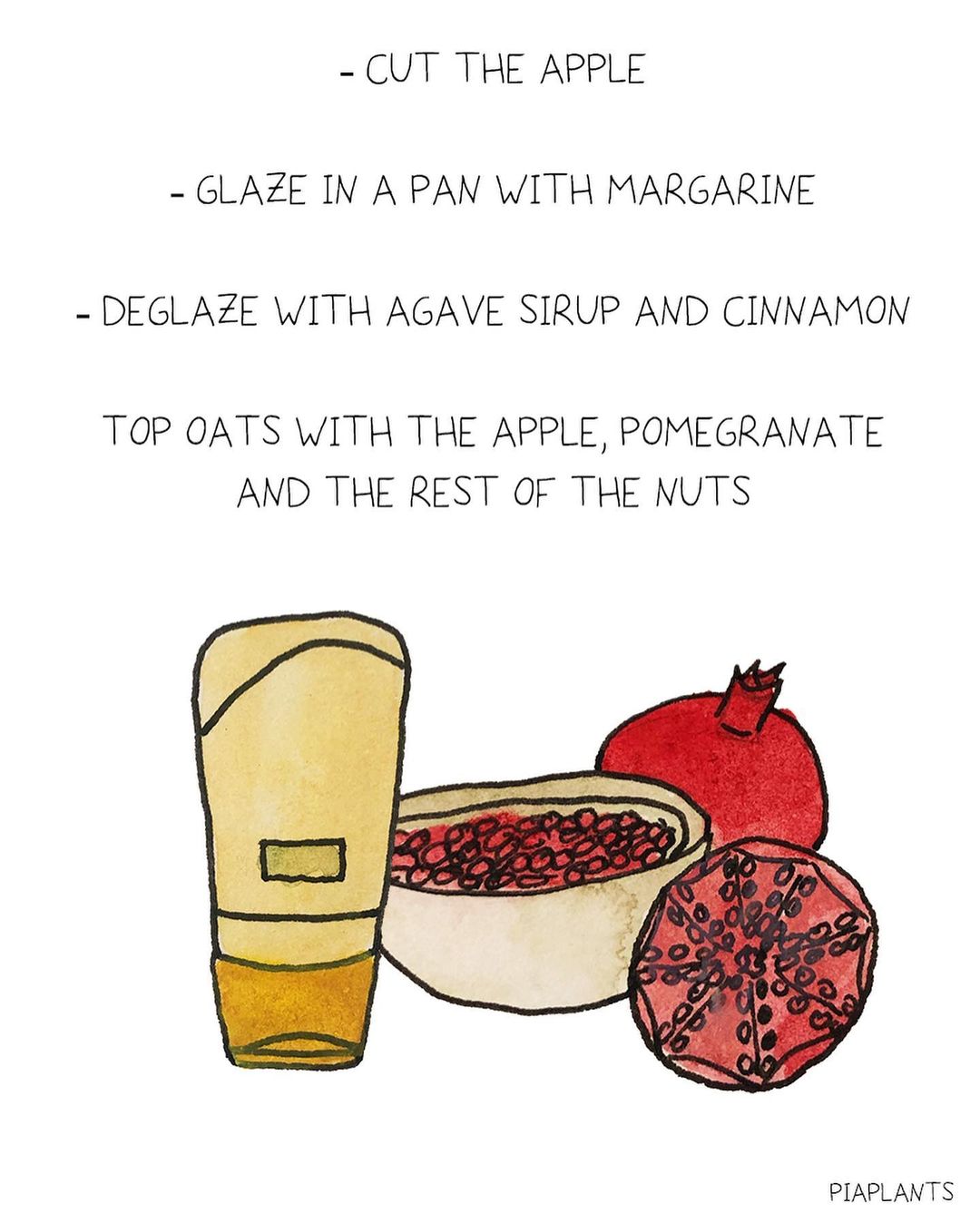 Easy Overnight Oats with Fruits and Nuts