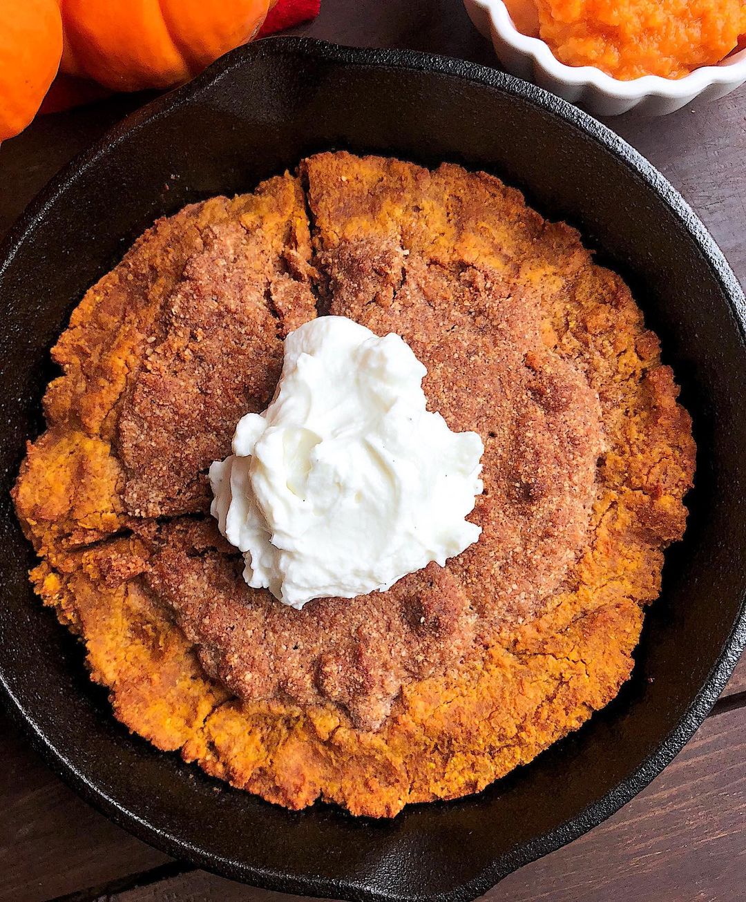 Paleo Pumpkin Pie Crisp