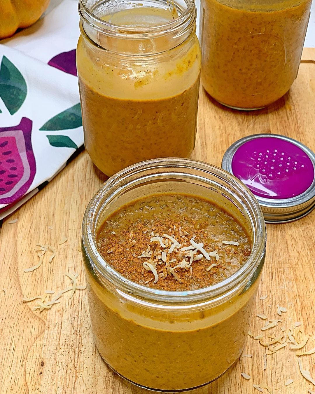Creamy Vegan Pumpkin Chia Pudding Breakfast
