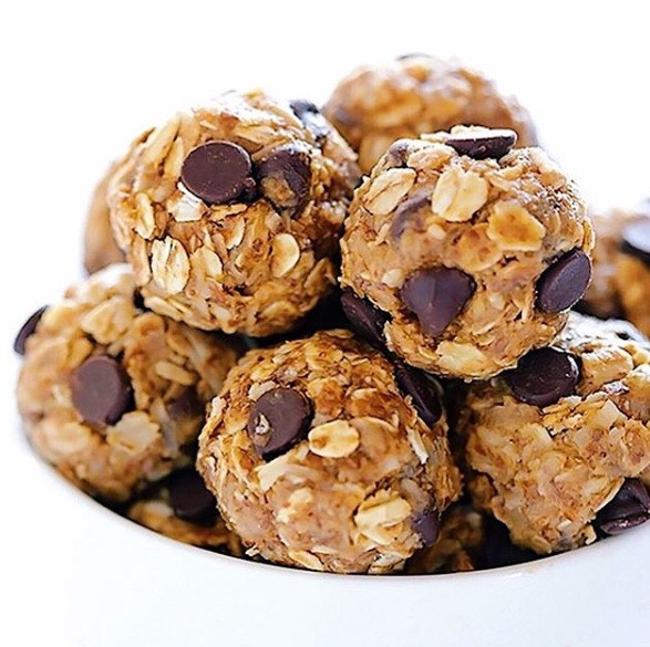 Chocolate Chip Nut Butter Oatmeal Balls