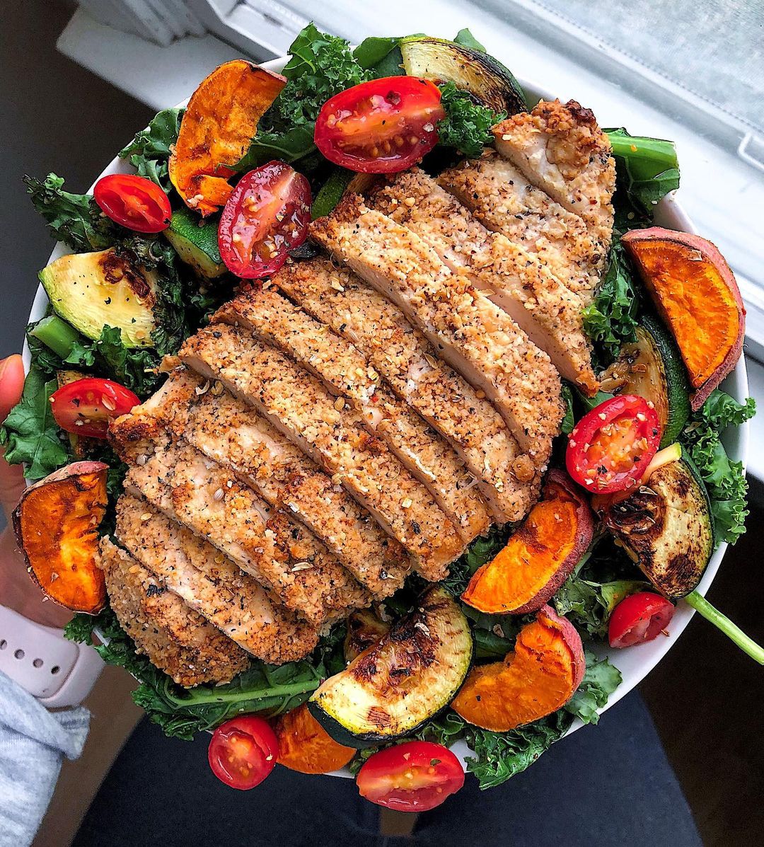 Easy Loaded Chicken Salad