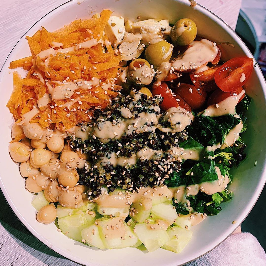 Refreshing Quinoa Veggie Bowl