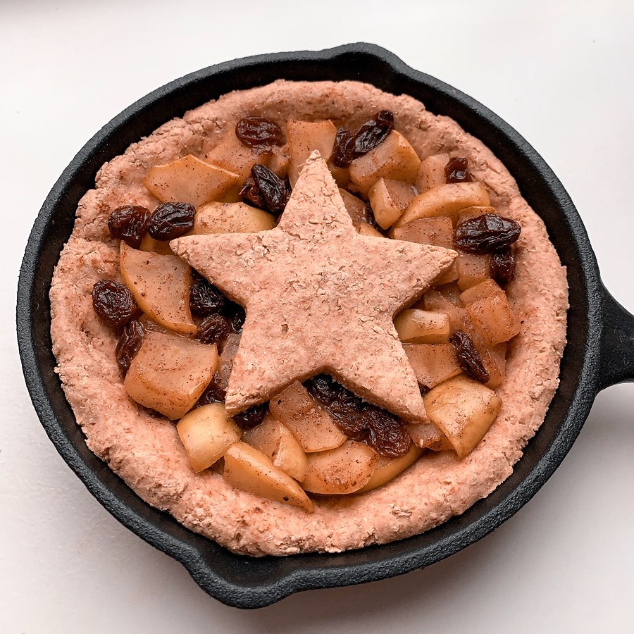 Single Serve Giant Protein Mince Pie Skillet