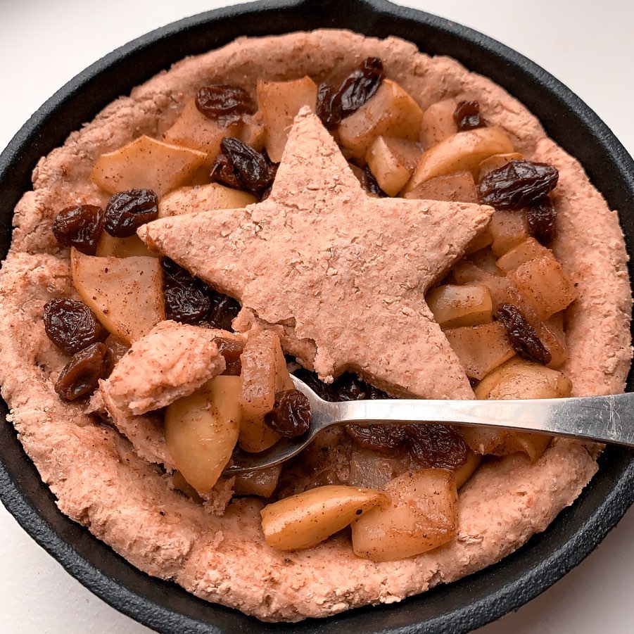 Single Serve Giant Protein Mince Pie Skillet
