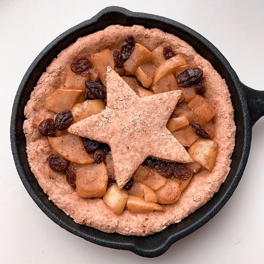 Single Serve Giant Protein Mince Pie Skillet