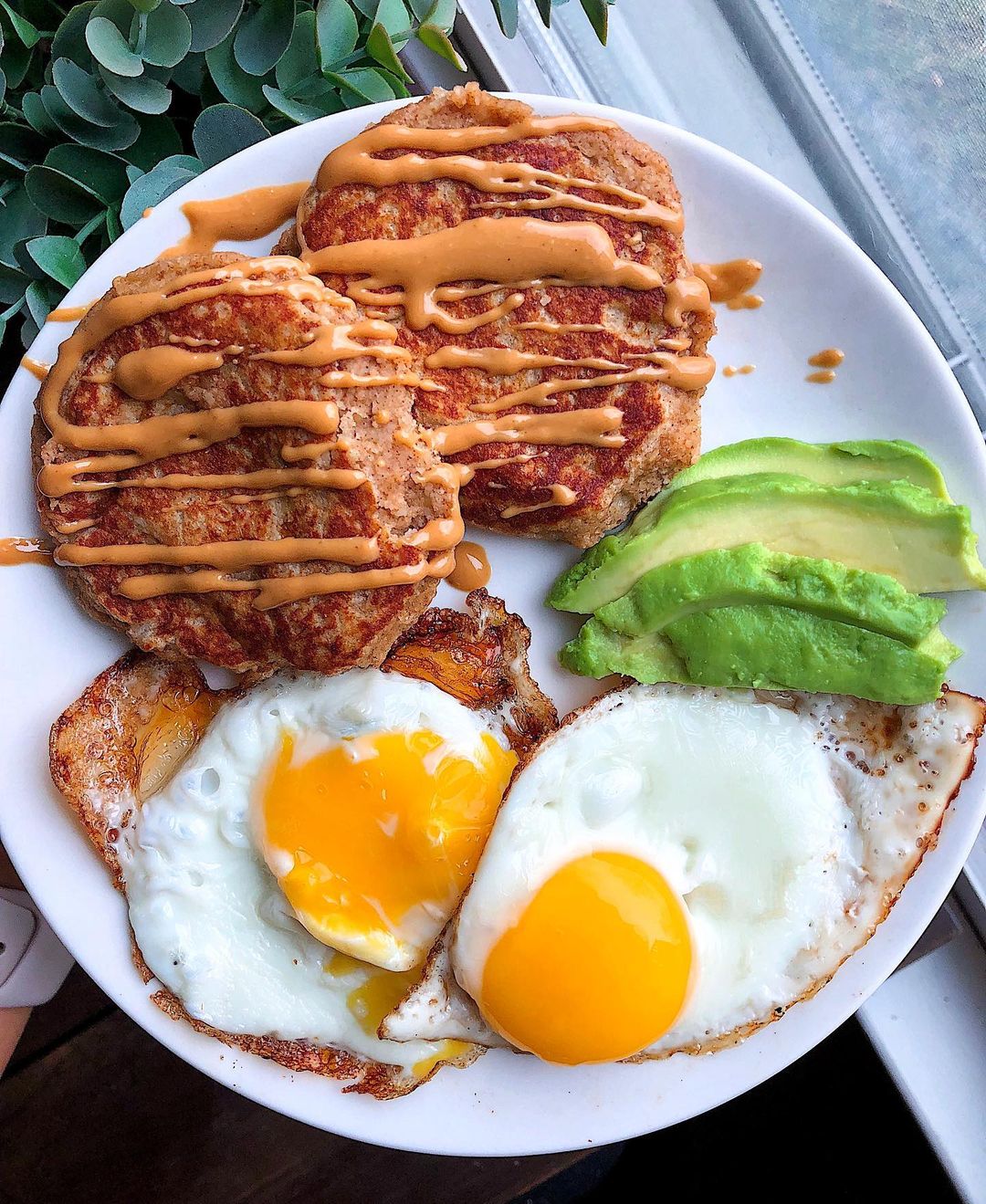 Sweet and Savory Pancake Plate